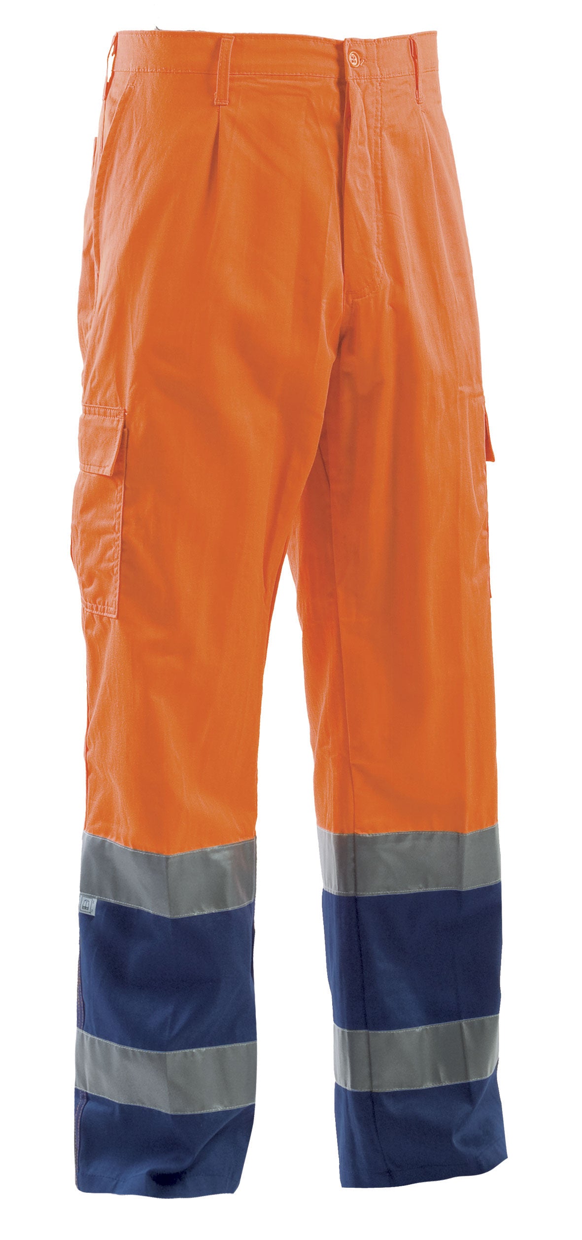 AVB02204-PANT.BICOLOREARANCIO-BLU