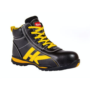 CDS645 - SCARPA ALTA IN PELLE NERA
